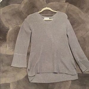 Silver Gray Calvin Klein Sweater